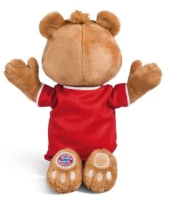 Nici 49074 FC BAYERN MÜNCHEN Bär Berni 35cm Mit Trikot Plüsch Schlenker FCB -Nici 49074 07 ZA weiss 502x594