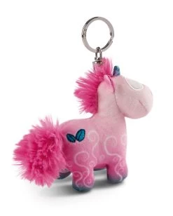 Nici 49100 Schlüsselanhänger Einhorn Midnight Floral 10cm Plüsch Theodor Friends -Nici 49100 03 ZA weiss 1641x2048