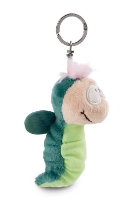 Nici 49101 Schlüsselanhänger Glühwürmchen Glim Jim 10cm Plüsch Midnight Floral -Nici 49101 02 ZA weiss 1178x2048