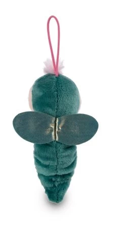 Nici 49105 Glühwürmchen Glim Jim 13cm Mit Loop Plüsch Theodor Midnight Floral -Nici 49105 04 ZA weiss 1139x2048