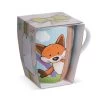 Nici 49165 Tasse Fuchs Fridalie & Regenbogen Porzellan 310ml Forest Friends