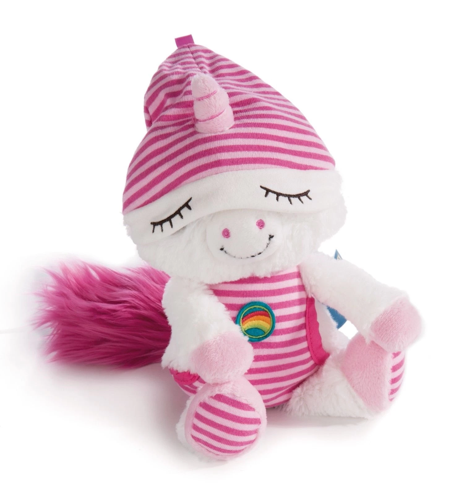 Nici 41368 Schlafmützen Einhorn Fyala Weiß-rosa 38cm Plüsch Kuscheltier 3 Nici 41368 Schlafmützen Einhorn Fyala Weiß-rosa 38cm Plüsch Kuscheltier – Bild 3