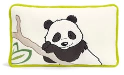 Nici 41093 Kissen Panda Yaa Boo Rechteckig 43x25cm Plüsch Wild Friends