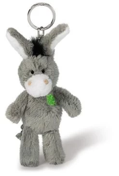 Nici 47868 Schlüsselanhänger Esel Mit Gesticktem Kleeblatt Plüsch Keyholder