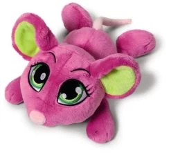 Nici 37764 Sweet Hearts Maus Liegend Rosa Ca 15cm Plüsch Kuscheltier