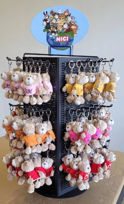 Nici 70025 Thekenständer Drehständer 4-seitig Inkl. Haken Und Top-Schild 2 Nici 70025 Thekenständer Drehständer 4-seitig Inkl. Haken Und Top-Schild – Bild 2