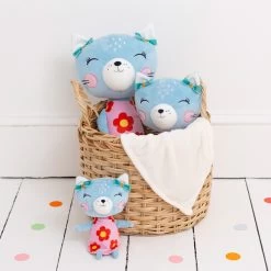 Nici 90427 Lemon Ribbon Katze 35cm Plüsch Kuscheltier Schlenker -Nici 90426 1pt