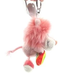 Nici 90793 Schlüsselanhänger Rosa Löwe Mit Regenbogen 10cm Plüsch Taiwan Limited -Nici 90793 5