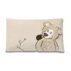 Nici 39093 Kissen Classic Bear Bär Creme Mit Igel 43x25cm Plüsch