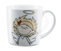Nici 28311 Tasse Engel Engelchen Porzellan Ca 8cm Devil & Angel Kaffeetasse -Nici N28311