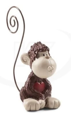 Nici 29650 Fotohalter Affe Lou A 7cm Zettelhalter Monkey Love